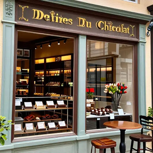 Delices Du Chocolat Chocolaterie: Um Paraíso do Chocolate Delices Du Chocolat Chocolaterie: Um Paraíso do Chocolate