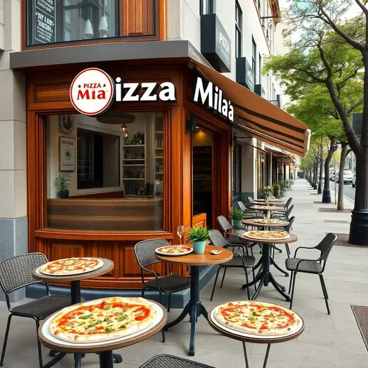 Descubra o Sabor da Pizza Mia