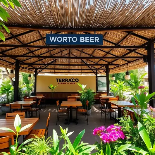Descubra o Terraço Burger & Beer Descubra o Terraço Burger & Beer