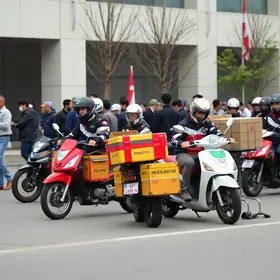 Um lugar para descansar entre uma entrega e outra: espaço de apoio para motoboys será inaugur espaço de apoio para motoboys